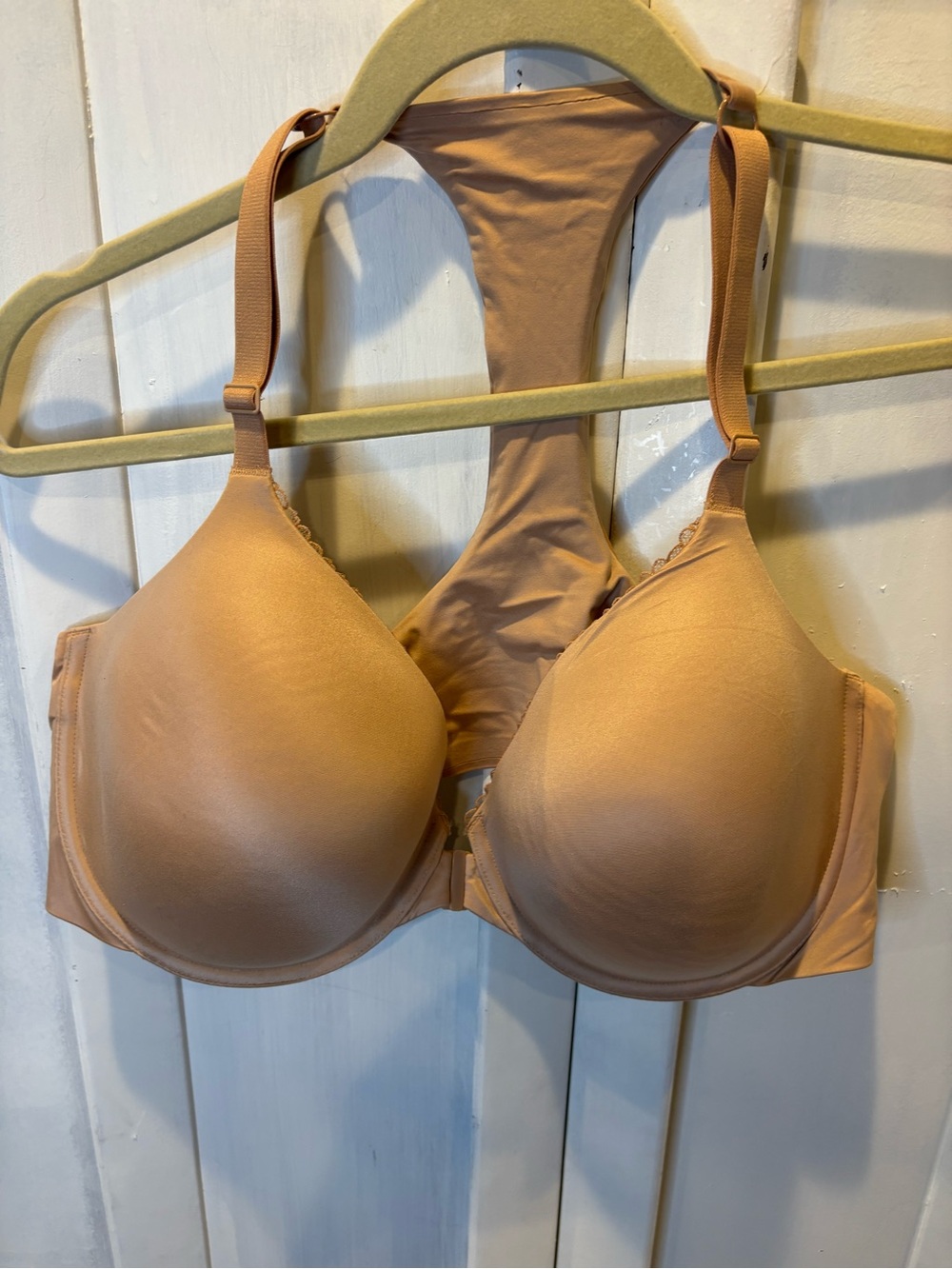 Victoria's Secret Nude T-Shirt Racerback Bra